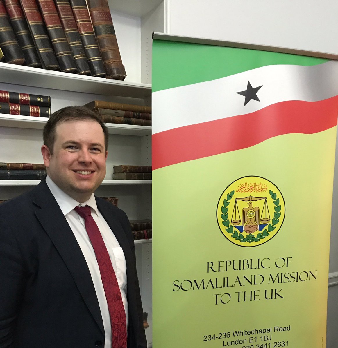SDoughtyMP's tweet photo. Very sorry not to be able to join @SomalilandinUK @Gobannimo #Somaliland at #SomalilandConference today due to #GE17 but happy 18th May!! https://t.co/k57c6G2KoV