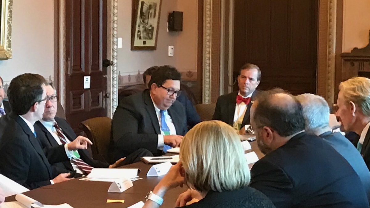 I had the honor of representing <a href="/CityOfFayNC/">City of Fayetteville, NC</a> today at the <a href="/WhiteHouse/">The White House</a>. One of only three Mayors attending, Dallas, Miami and myself.