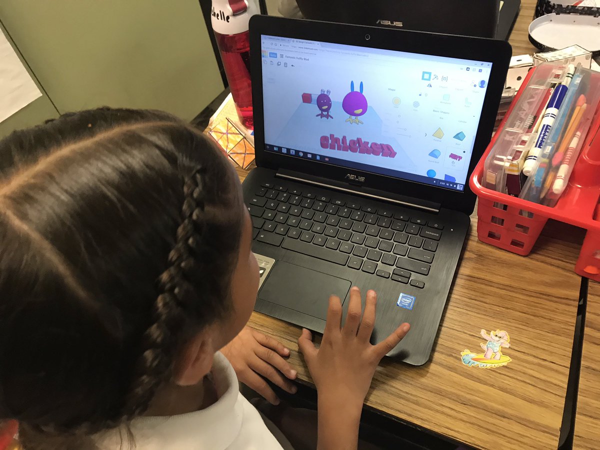 swkreed's tweet photo. Geometry at its best. Next we need a 3D printer to print designs. Students loved it and did really well. #tinkercad #mathchat #solidfigures https://t.co/M9jyShl0uX