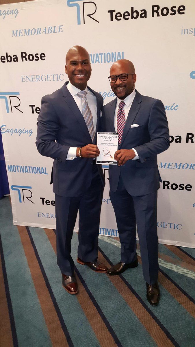 MochaManStyle's tweet photo. Check out @teebarose1's book "You're Closer Than You Think" #BESummit https://t.co/1j2dU8PCTM