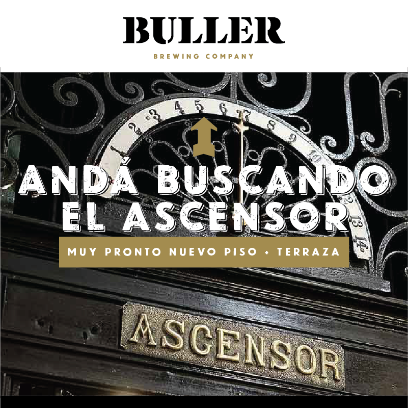 Andá buscando el ascensor⬆️🔝🔼🔝!! Muy pronto llega NUEVO PISO + TERRAZA a #BullerPub #Recoleta #Ascensor #Rooftop #BullerNewFun
