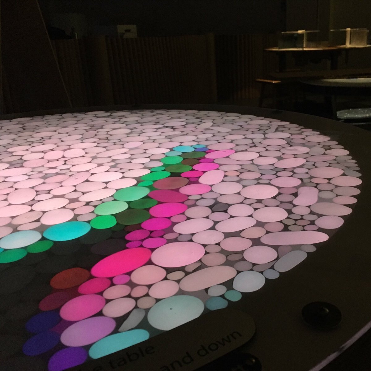 smartinseb's tweet image. We are bringing our fav Exploratorium light exhibits to #BAMF17 this weekend #coloredshadows #pixeltable #shadowkaleidoscope #tinkering