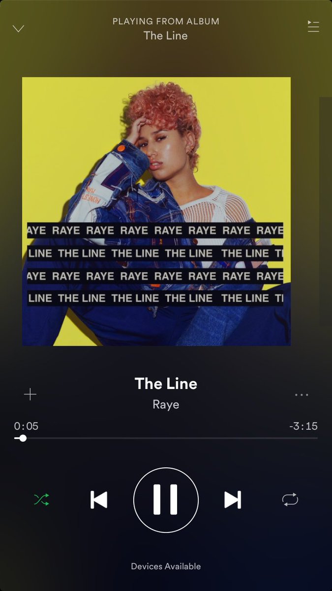 FieldingFan_'s tweet photo. OMG!!! I can remember you performing this at Jess Glynne and wanting to download it. FINALLY🎉🎉🎉 @raye https://t.co/pLsN1YC0IE