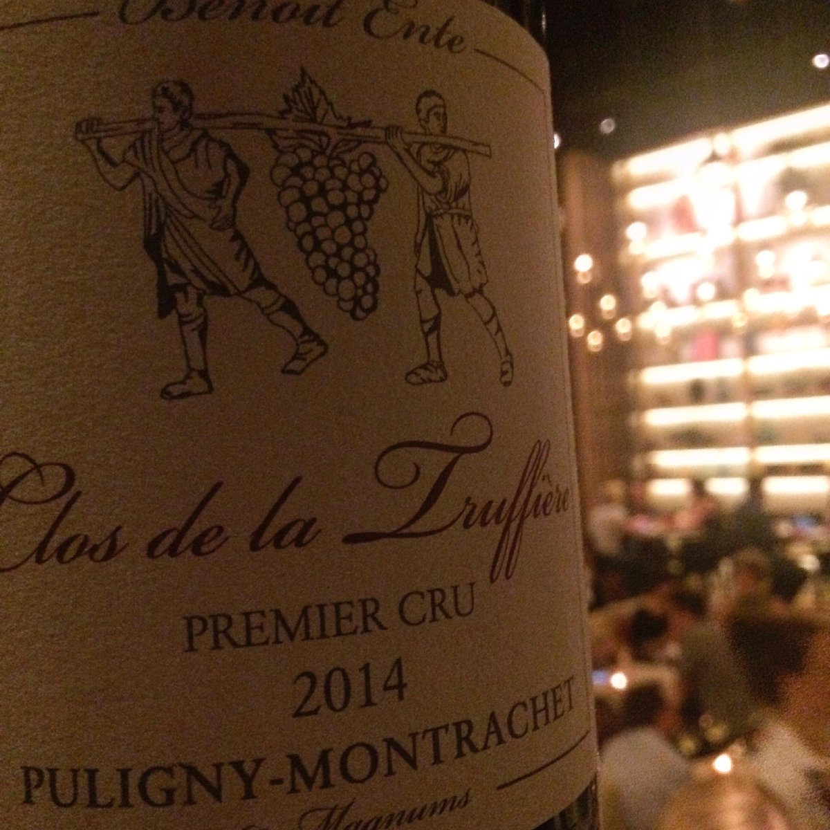 sohmbar's tweet photo. Clos de la Truffière, Puligny-Montrachet 1er cru, 1 of 60 magnums to  rehydrate one what feels like Summer day #9pmpour #aldosohmwinebar https://t.co/d9HX5r0HGv
