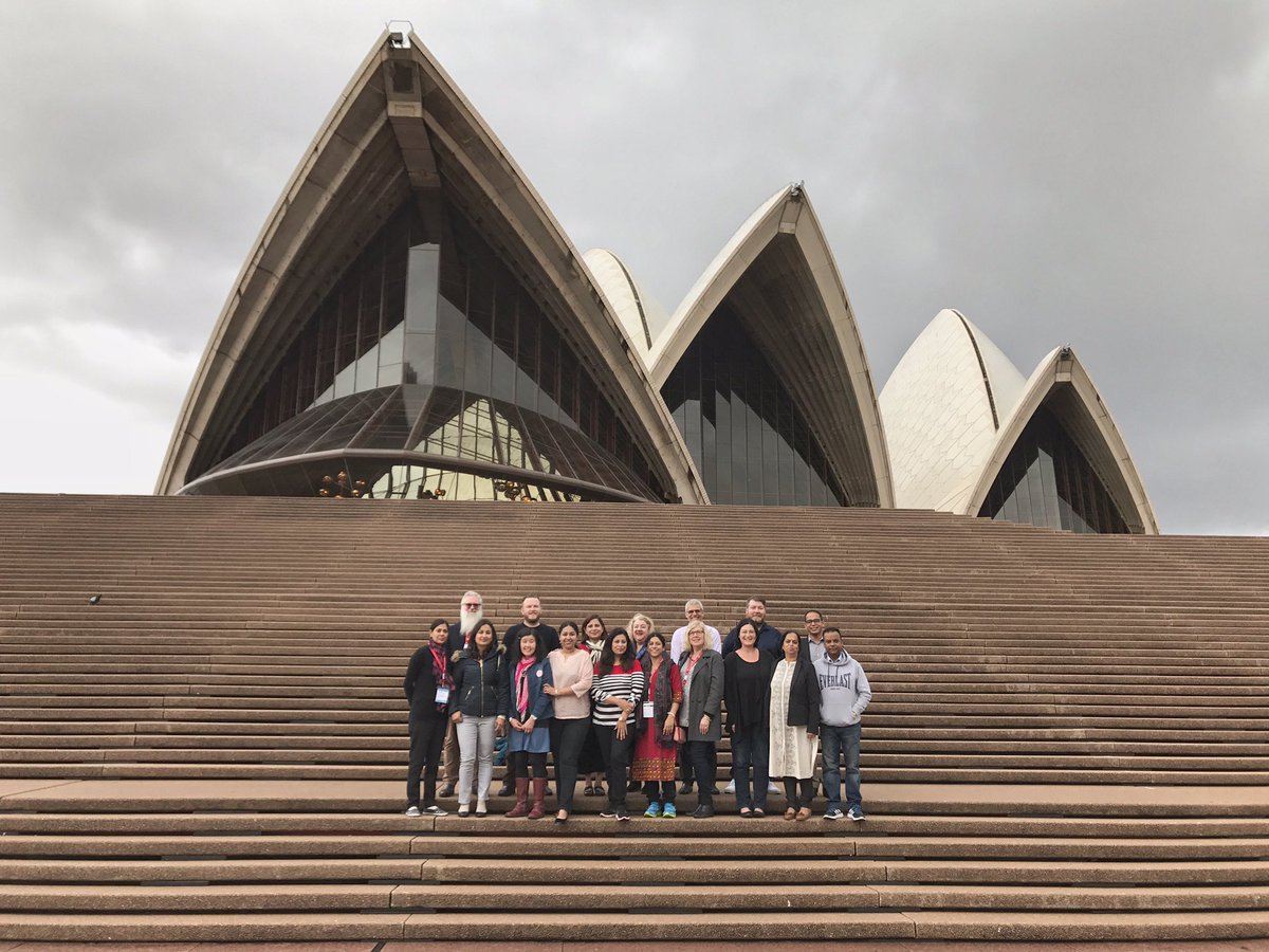 Darcy1968's tweet photo. We all loved the programs experienced @SydOperaHouse #SOHlearning #BRIDGEprogram2017 @AsiaEducation @BRIDGEschools https://t.co/RZRJtjfNwd