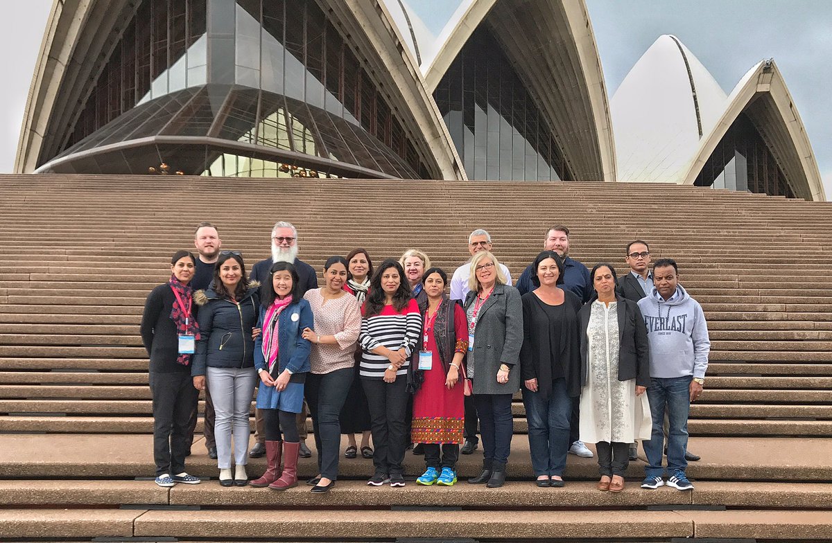 Darcy1968's tweet photo. We all loved the programs experienced @SydOperaHouse #SOHlearning #BRIDGEprogram2017 @AsiaEducation @BRIDGEschools https://t.co/RZRJtjfNwd