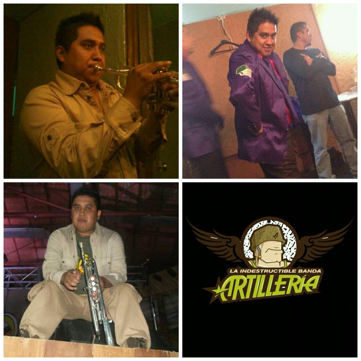 puraartilleria's tweet photo. Hoy es cumpleaños de @jhonstrumpet  
#trumpetindestructible 
Felicidades https://t.co/yWJT1guFem