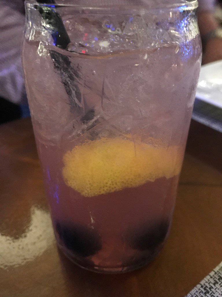 The Vera Fizz @ Fish at 30 Lake #SaratogaSprings. Great spot &amp;bar! A bit of #gin &amp; aloe Vera liqueur <a href="/MazzoneHosp/">Mazzone Hospitality</a>