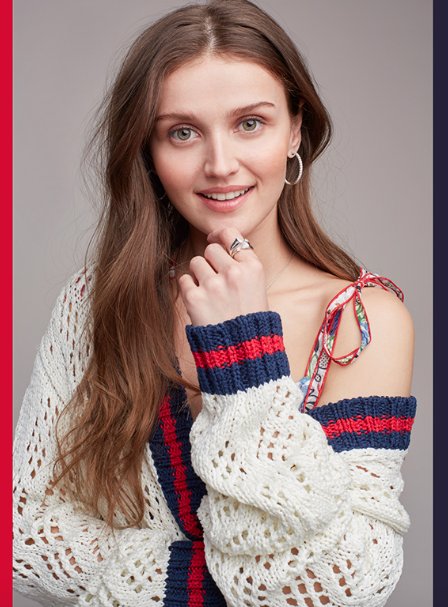 What happens when you pair Gabriel &amp; Co. fine jewelry w/ <a href="/TommyHilfiger/">Tommy Hilfiger</a> #TOMMYXGIGI? A match made in fashion heaven! gabrielny.com/designer-flash…
