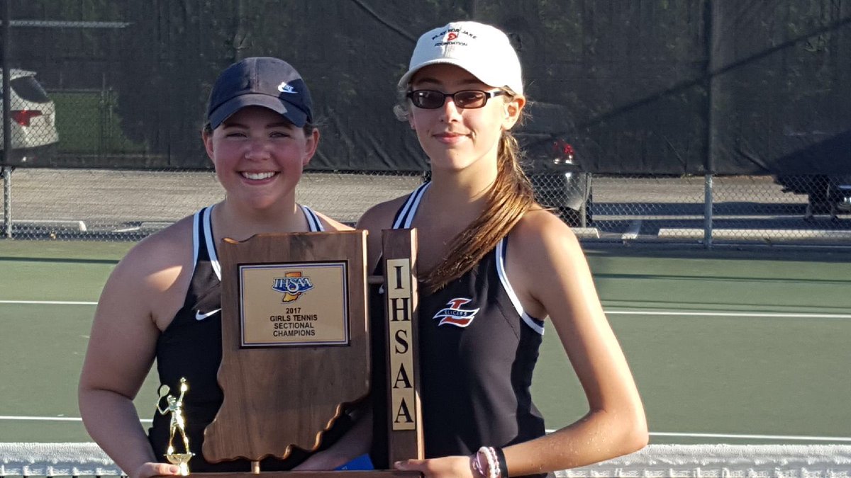 maddiefleshman's tweet photo. LAPORTE GIRLS TENNIS SECTIONAL CHAMPIONS!!!!!!🎾 https://t.co/6NB6VP8l2B
