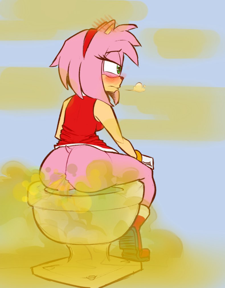 (Commissions Are Open, Thank you) on Twitter: "#amyrose #sonicthehedge...