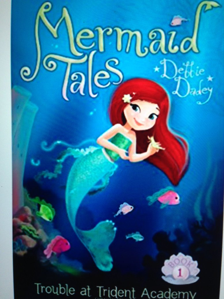 Happy Birthday Debbie Dadey! Are your younger readers familiar with her Mermaid Tails series! 