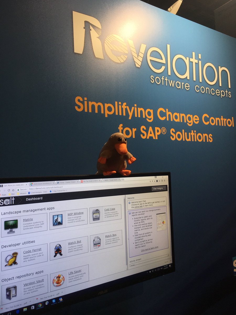 RevTrac's tweet photo. Great 3 days at #SAPPHIRENOW! We loved meeting you and lets do it all again next year! #ASUG17 https://t.co/jvl7OpflIi