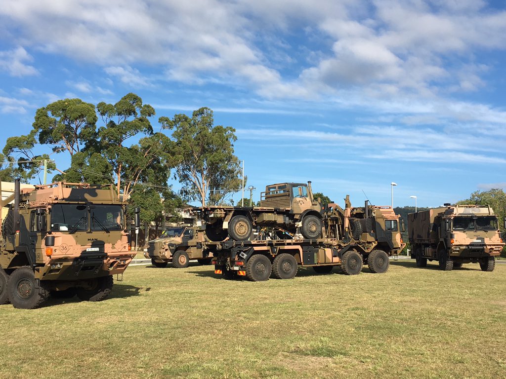 Continuing delivery of revolutionary logistics capability to @AustralianArmy 7 Brigade #ModernArmy