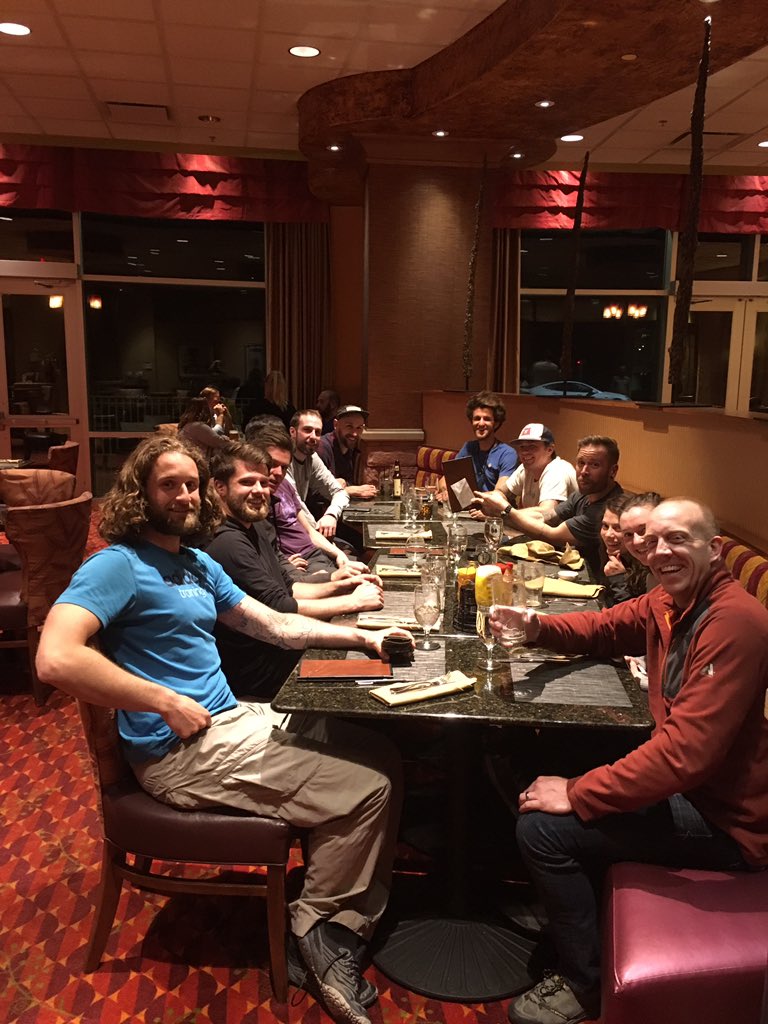 Enjoying our first night at the CwA. #cwasummit17