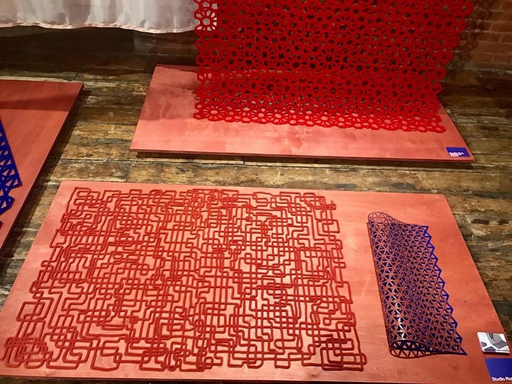 baumtweet's tweet photo. 3D printed plastic yarn + textile fiber @wanted design @lambrate #studioplatt #creativeindustiesnl #dutchconsulate https://t.co/4ZNO7hh7o2 https://t.co/j2TEb52o1x