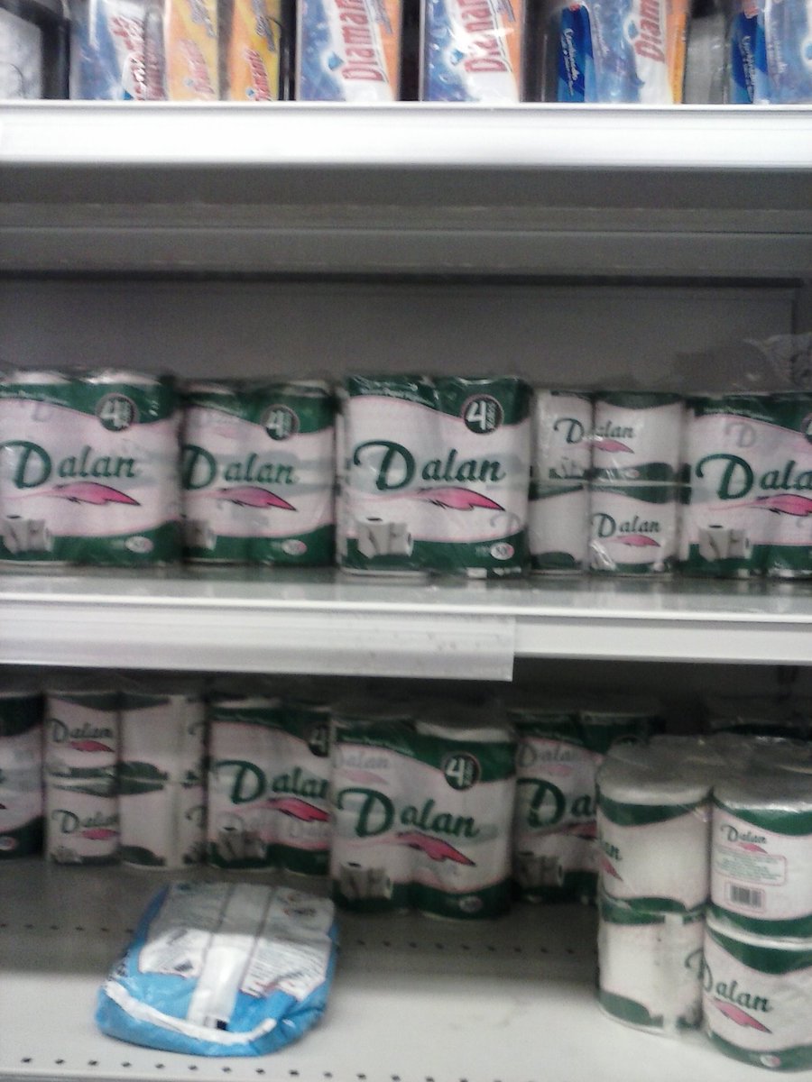 Interesados Papel Toilet Importado marca Dalan en 3690 Bs. <a href="/Unicasa/">Unicasa</a> Bello Monte Caroní 18-05-17 06:00 pm <a href="/delmercadoencon/">Por un mejor Pais…</a> <a href="/mercadoregulado/">Producto Regulado #CCS 🏡😎💖</a>