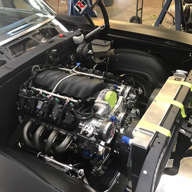 MastMotorsports's tweet photo. From:rmerlo - Got a few things done today. #ls3 #69nova #69 #chevy #detroitspeed #tremec #mastmotorsports #miller @m https://t.co/zOh5IU1Wwr