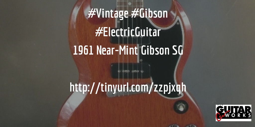 Guitar_WorksLtd's tweet image. #Vintage #Gibson
#ElectricGuitar
1961 Near-Mint Gibson SG

buff.ly/2qwS8ZJ

#VintageGuitar #VintageGibson