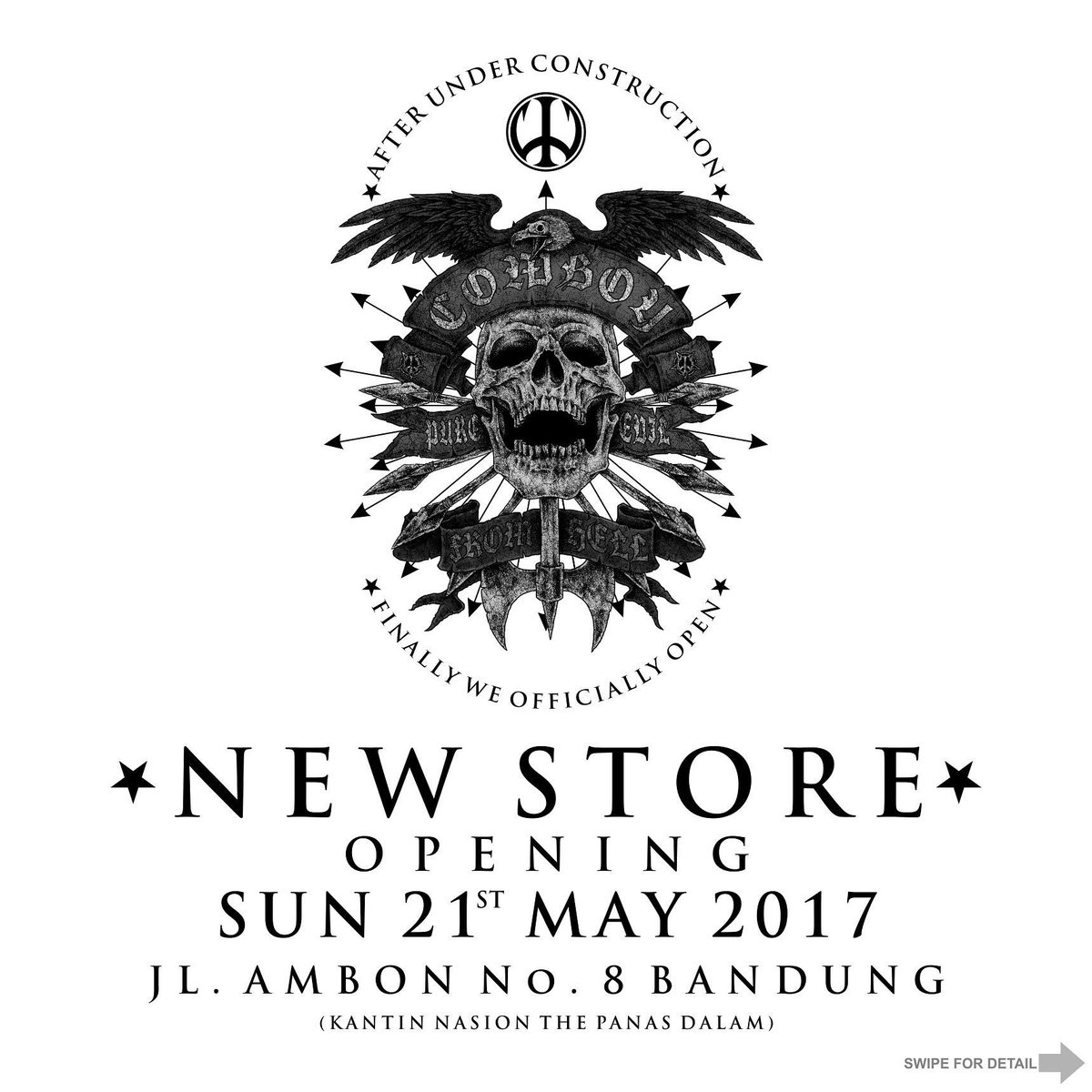 Visit our new store <a href="/kantinnasion/">kantinnasion</a> Jl. Ambon No.8A. And get special price for 2 days from the opening store....thx for all support guys