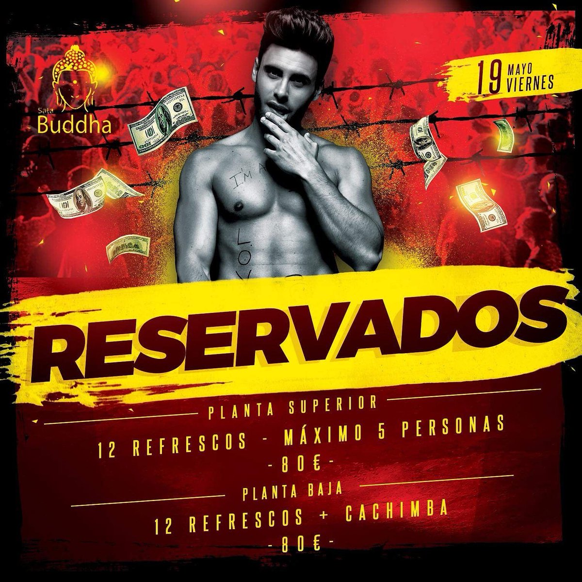 josegcparty's tweet photo. ESTA NOCHE EN #SALABUDDHA #ILLESCAS 

🔥#NOEL #MHYV🔥 

Dj Invitado:
🔝#FELIXOLIVARES🔝

Djs Residentes:
🎧#KikeSantos🔊
🎧#TomyG🔊

➕Info📲692993737 https://t.co/Ddos8k7hJX