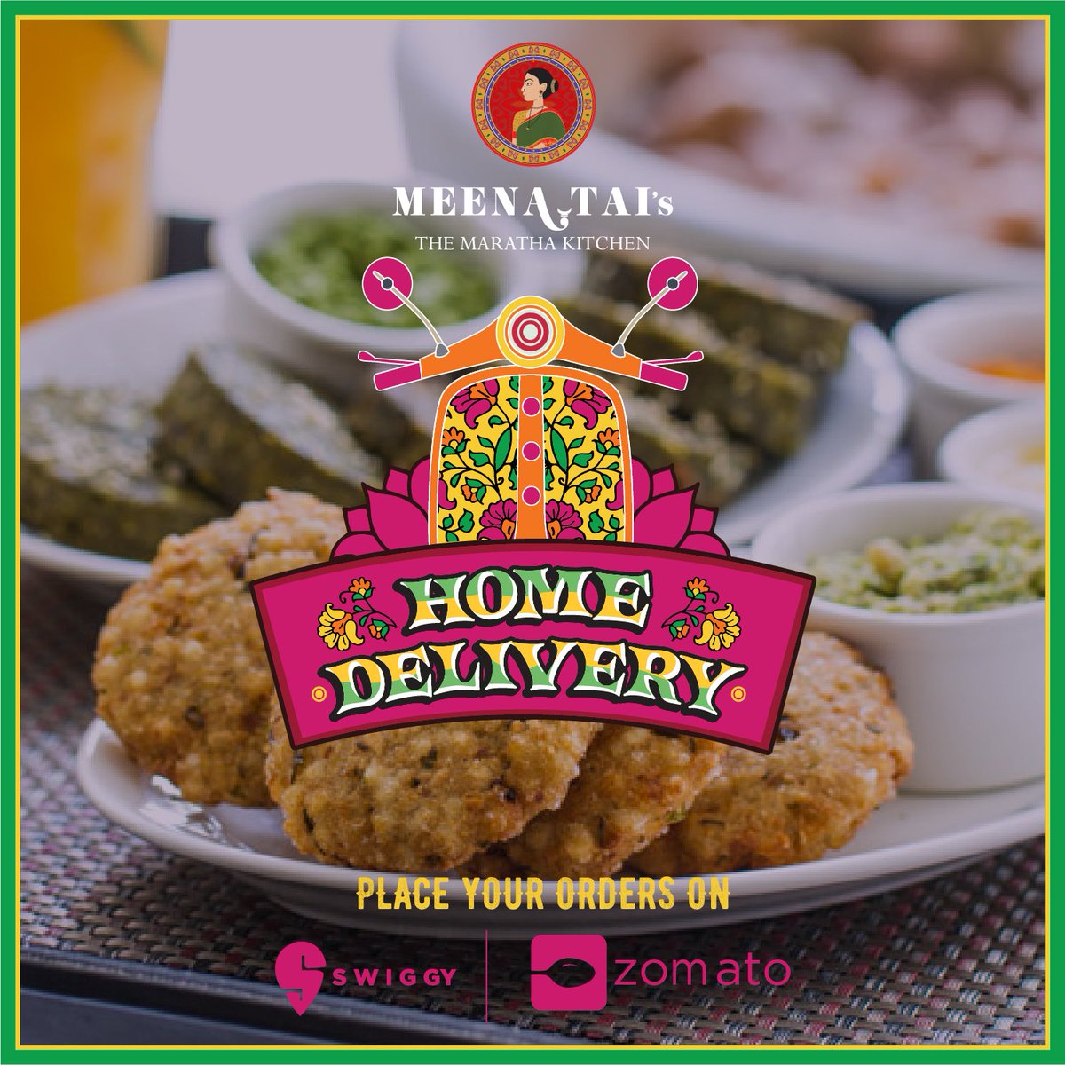 Meenataisvmh's tweet photo. Delicious #Marathi flavours! Now delivered to your doorstep. Order online at #swiggy or #zomato! https://t.co/aVkNxqKrIX