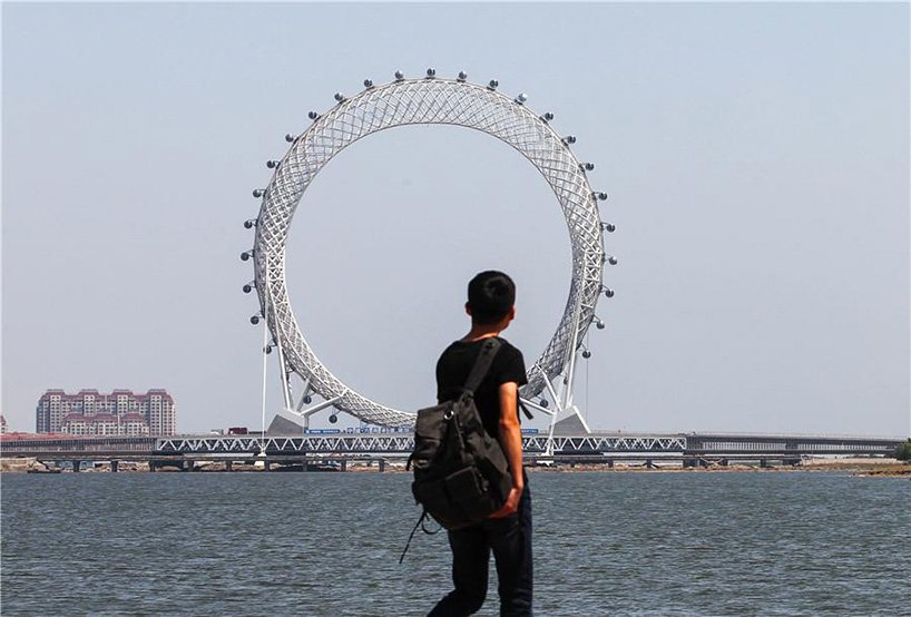 temokvoice's tweet photo. the world’s largest #spokeless #ferrisWheel opens in shandong, #china!
More detail : https://t.co/WLYguYyElz https://t.co/LQI1senG1n