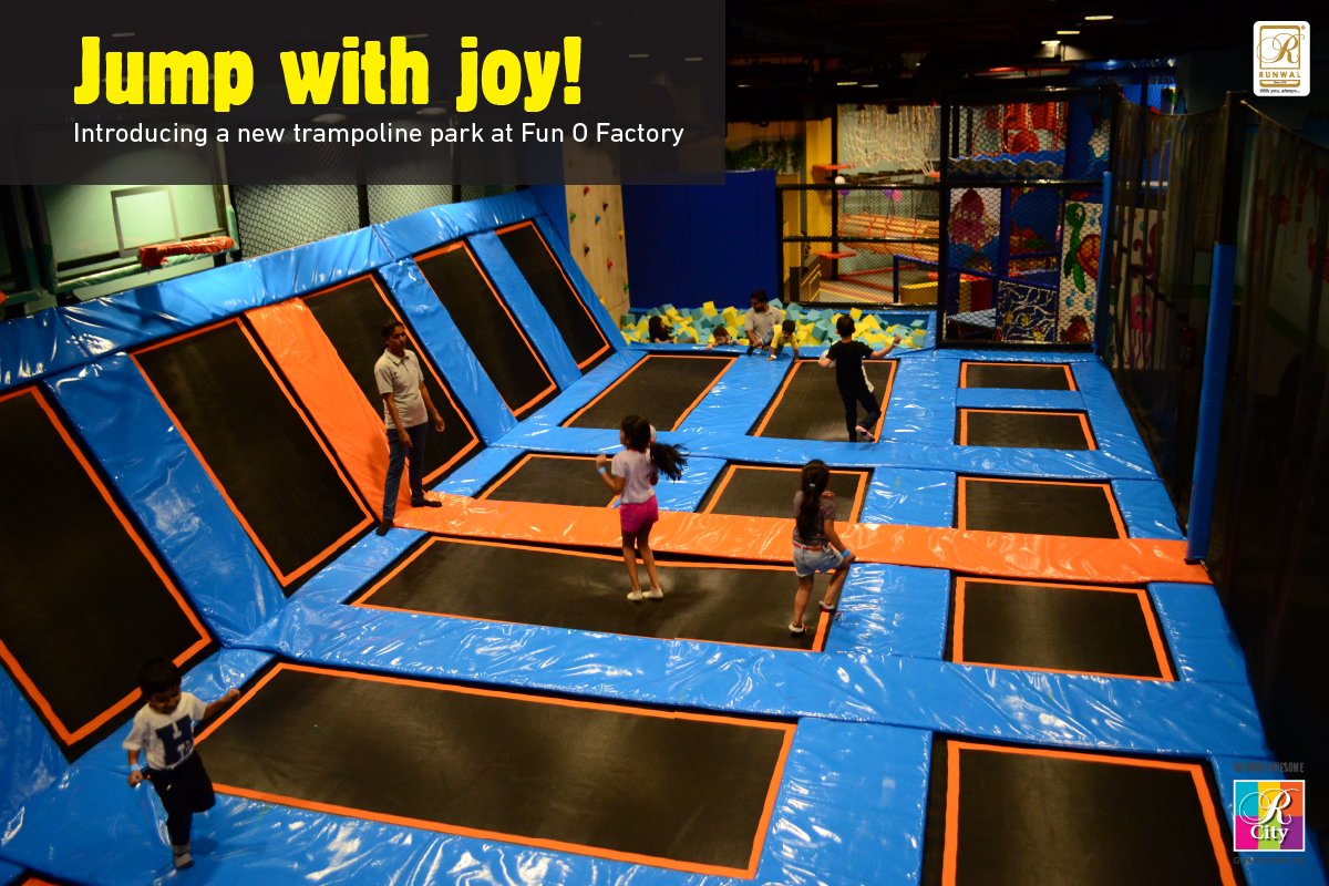 timeren Mærkelig Smil R CITY Mall on Twitter: "We're so excited! There's a new trampoline park at  Fun O Factory! Hop, skip and jump towards R City. We can't wait to see you.  https://t.co/qjR5PNUk9X" /
