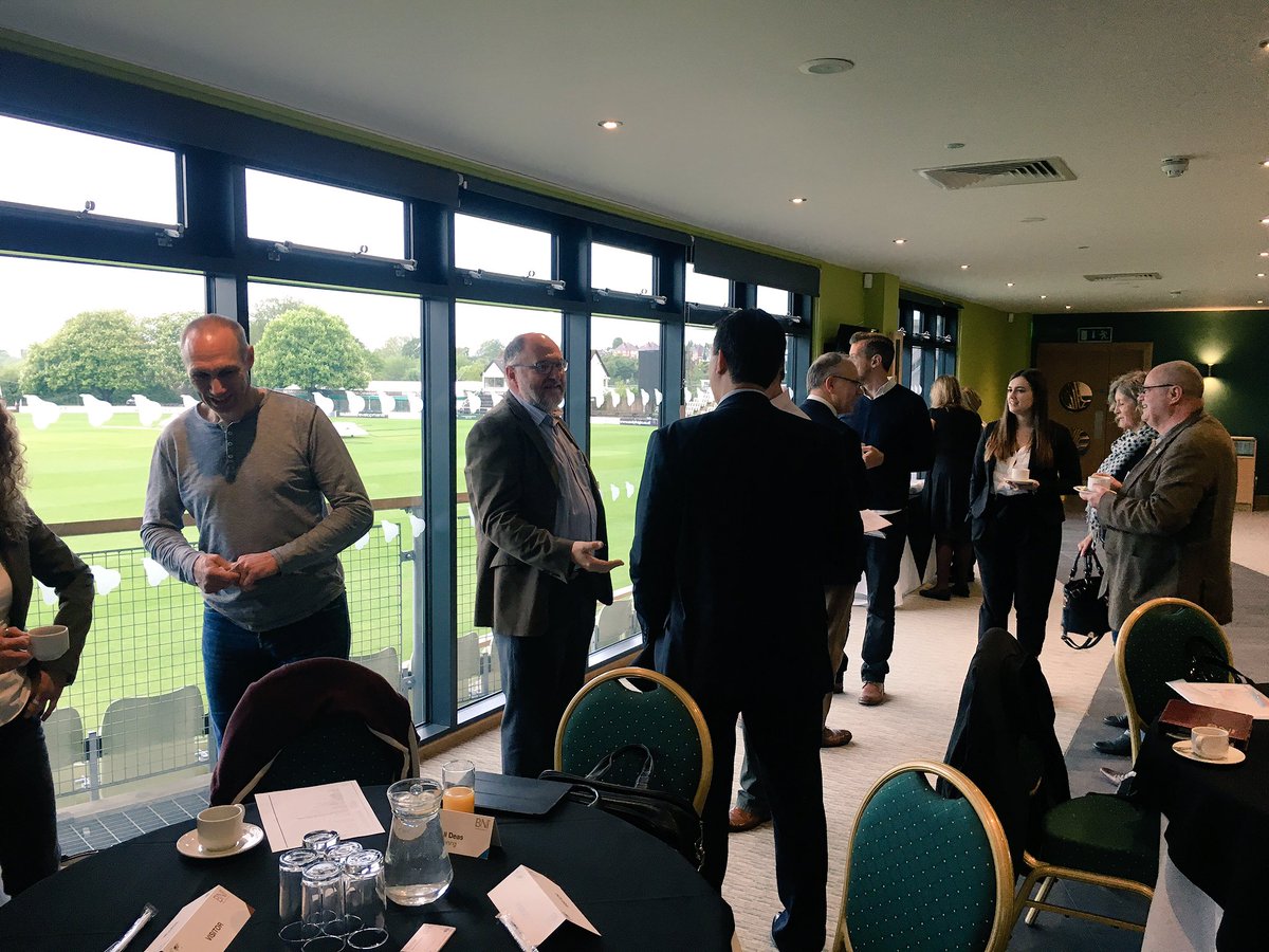 The room is filling up here at <a href="/WorcsCCC/">Worcestershire CCC</a> for our first meeting. Great atmosphere, great to see everyone!