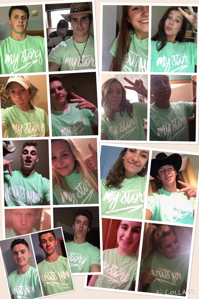 Remember to wear your Mystory shirt to school tomorrow!!💚