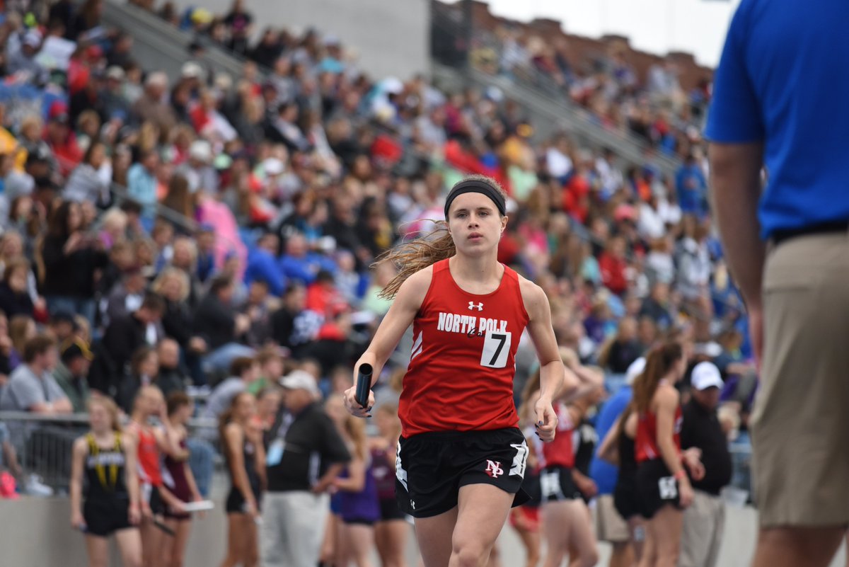 Congrats to the 7th place (3A) @NPolkHighSchool girls state 4 X 800 team of Sophie Blanchard, @sierra_lambertt, Grace Croat, <a href="/AmeliaLesher/">Amelia Lesher</a>!