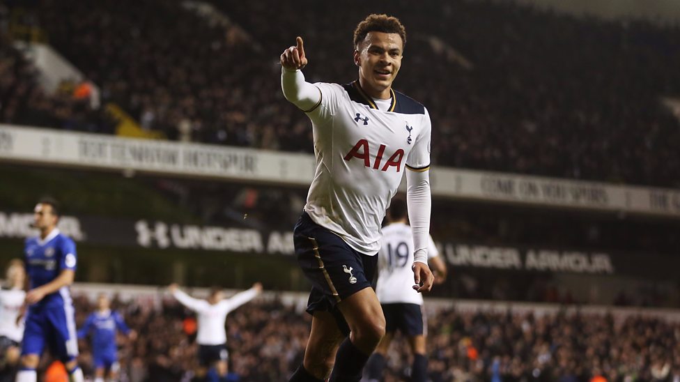 SpiritofTheLane's tweet photo. Harry Kane, Dele Alli and Heung-Min Son have scored (57) more league goals than the whole Man United team (52) this season. #COYS https://t.co/nqenF6sRIi