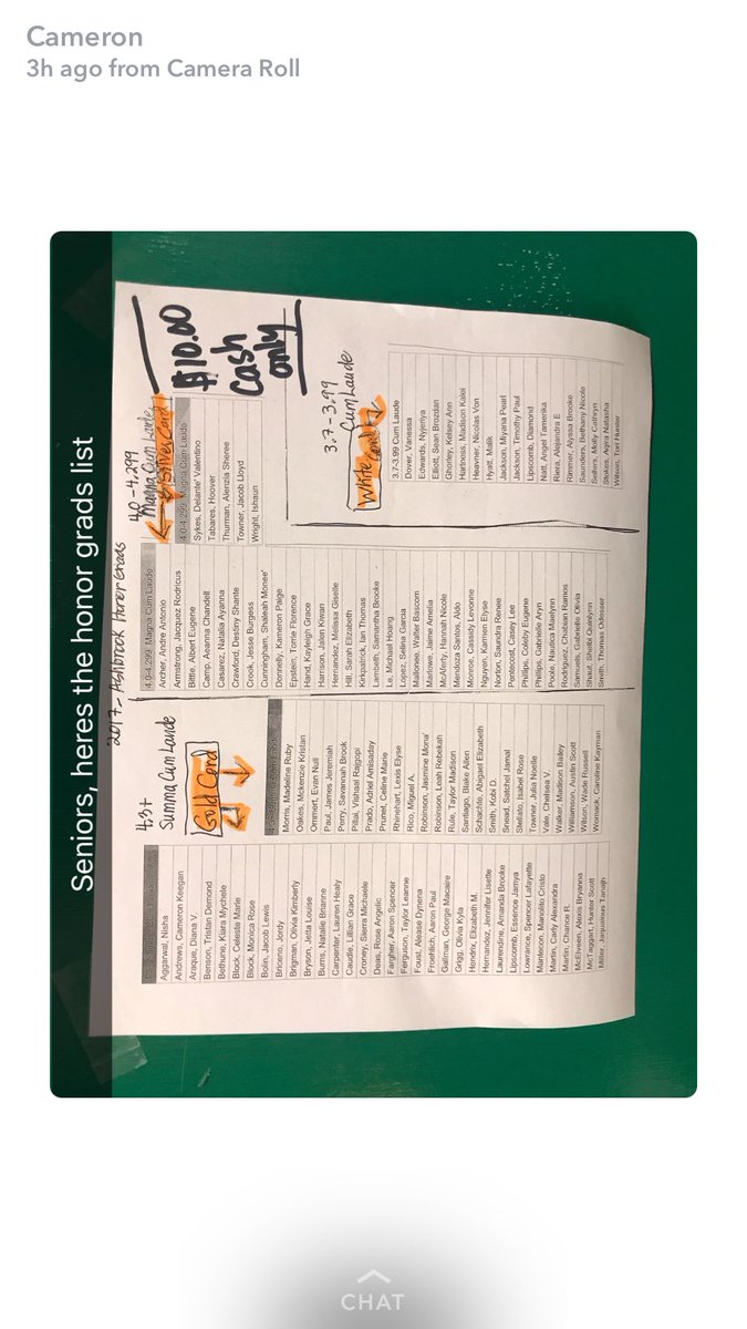 ahsSenior17's tweet photo. Congratulations on everyone who made it! Please give Mr. McGill your $10.00 asap! Thank you ! And also wear overalls tomorrow https://t.co/5tzrpe6nTU