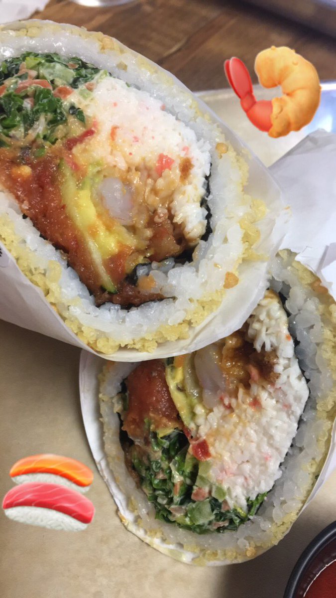 NinaYayaGifts's tweet photo. My new favorite dinner. #sushiwrap #southpas #southpasadena #delish @SteveCondou https://t.co/cj15sbAQ9b