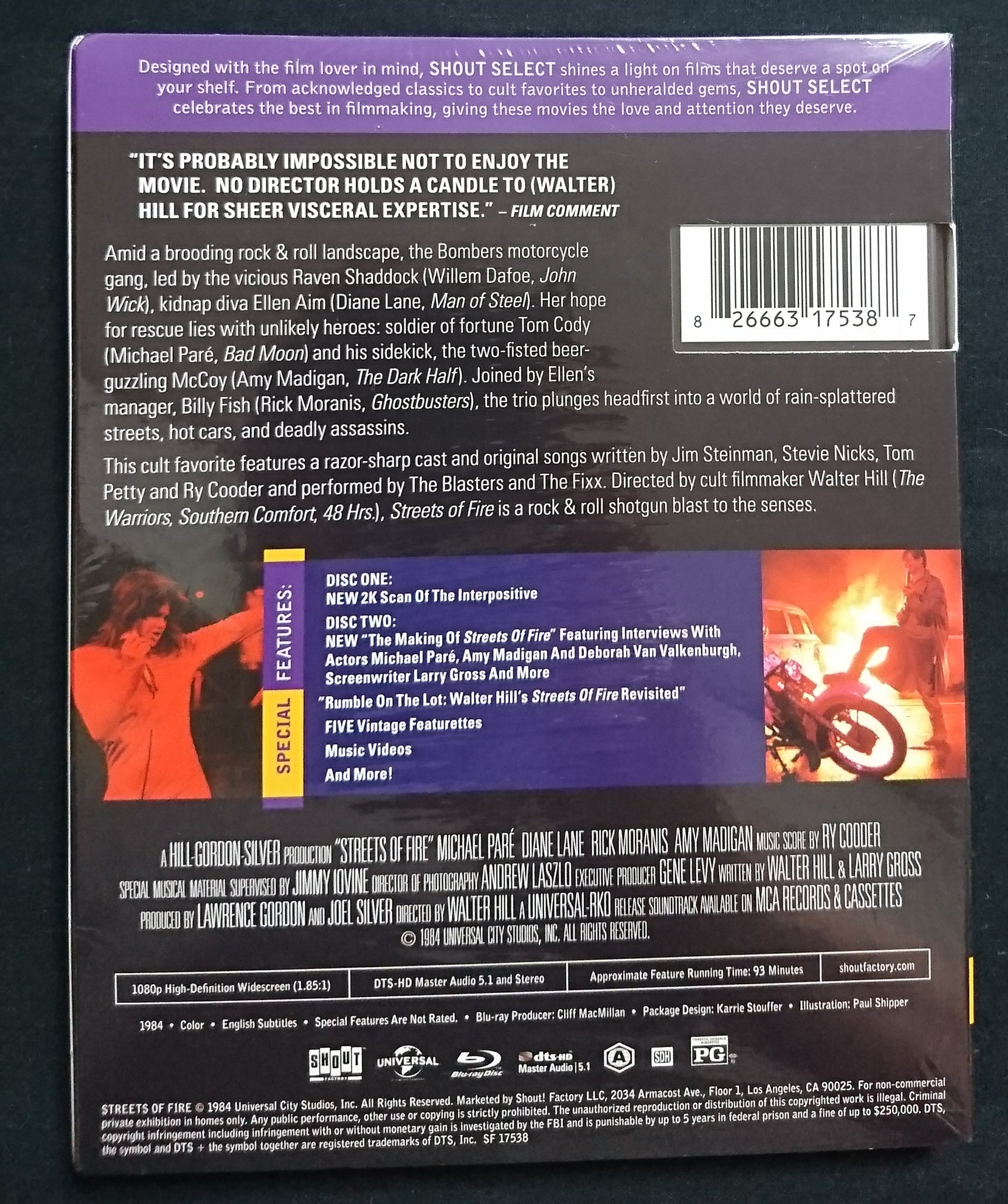 Junichi 是空 Llc ストリート オブ ファイヤー 北米shout Factory版blu Ray 2枚組 購入 本編はインターポジからの2kスキャニング メイキング映像やミュージック ビデオなど特典映像も豊富 子供の頃から大好きな映画 マイケル パレのような Junichi 是空 Llc ストリート オブ ファイヤー 北米shout Factory版blu Ray 2枚組 購入 本編はインターポジからの2kスキャニング メイキング映像やミュージック ビデオなど特典映像も豊富 子供の頃から大好きな映画 マイケル パレのような