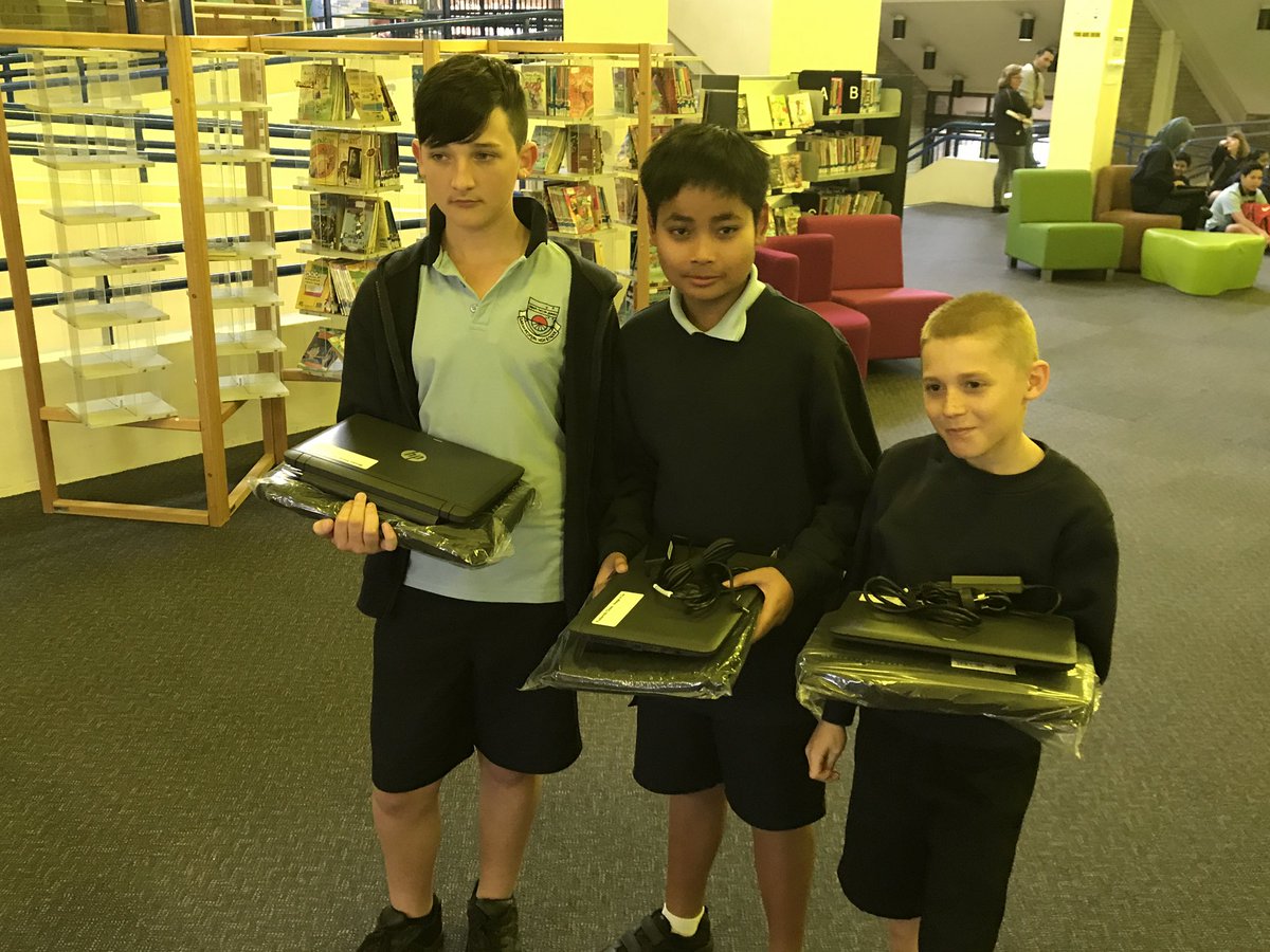 MrStirling3's tweet photo. Stage 4 Life Skills being very productive on their new school laptops! 
@SarahRedfernHS #LoveMyJob https://t.co/dxlChvlYYS