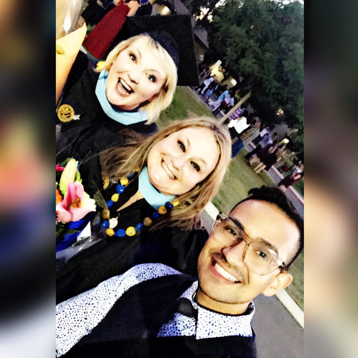 ErickBruin's tweet photo. Congrats to ed tech specialist @Tech_Buddha and EL Program Specialist CM on your masters and admin credentials @BakCitySchools #teambcsd https://t.co/cxVquQu5Od