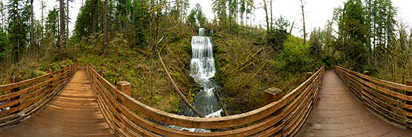 Royal Terrace Falls - Fainally got all the waterfalls in McDowell Creek County Park. vrblog.wholereality.com/?p=835