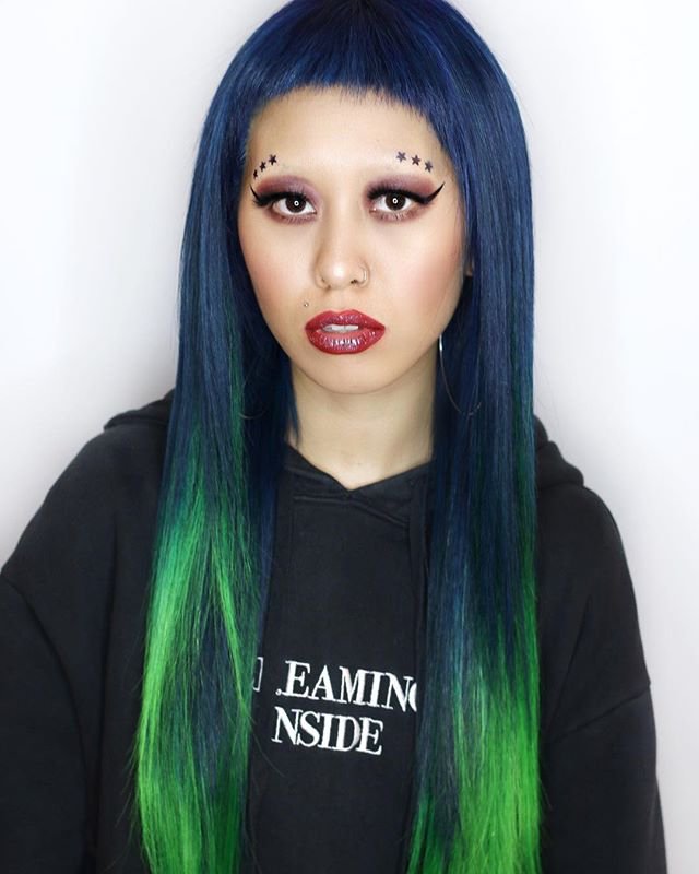 We are going absolutely CRAZY for this amazing colour done by @maxfieldpalmer #brushsalonyvr #lorealpro #lorealprocanada : <a href="/brushsalonyvr/">BRUSH Salon</a>