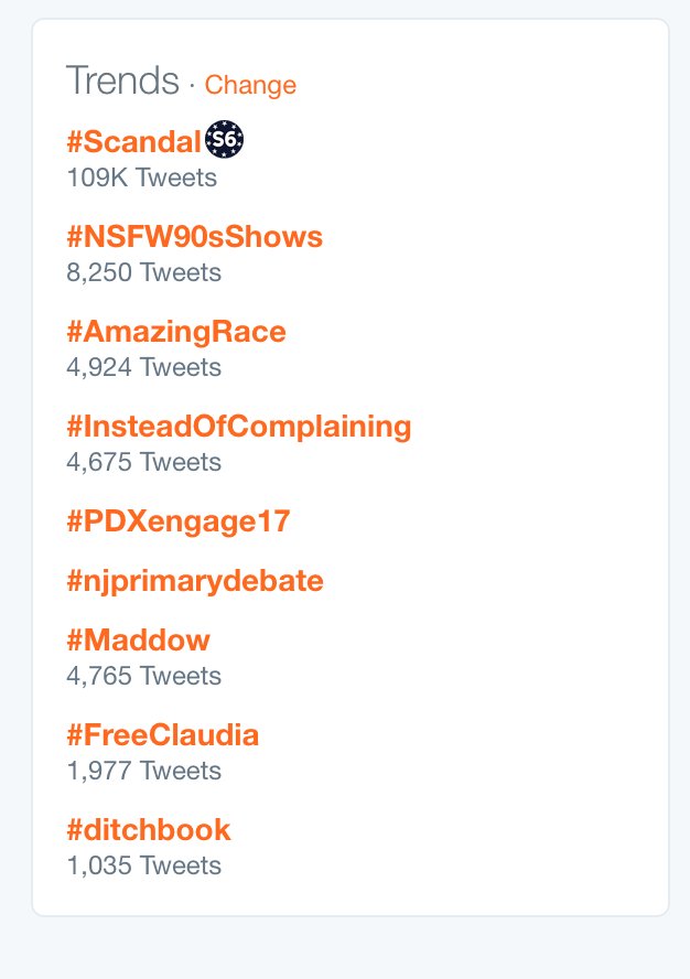 You too can be a trending topic. Twitter charges $200k for 24 hours to be a trending topic on the sidebar