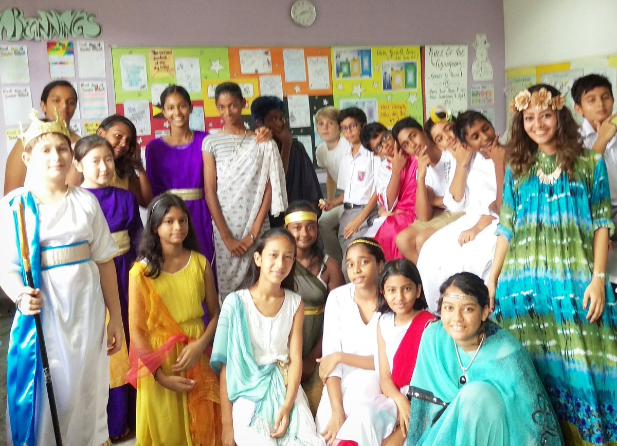 BSC_SSEnglish's tweet photo. #Elysium is a happy place indeedπβ‘π #Year7B #GreekCostumes #BookWeek #BSCEnglish @BSColomboLK @BSC_Principal #GoGreekAndRoman #GoBSC!πππ https://t.co/lIZIBr3728