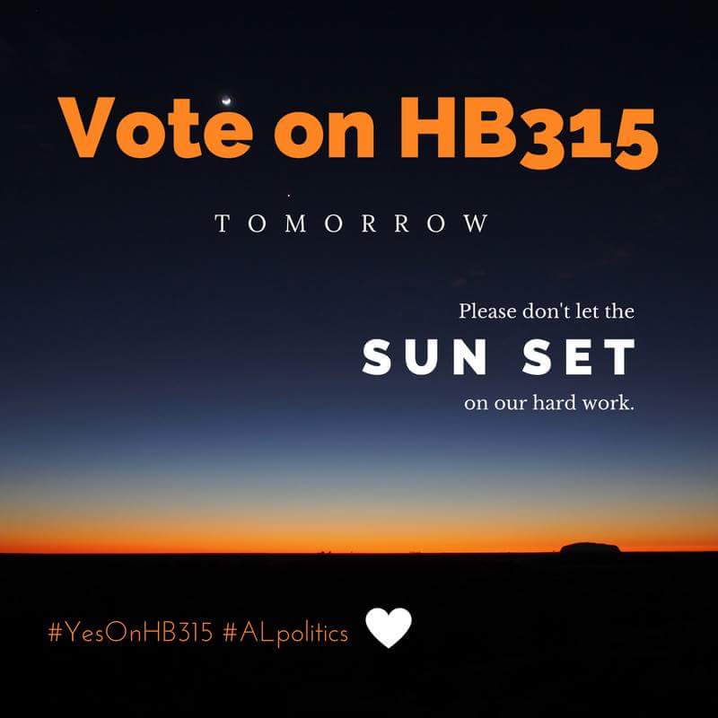 StrongMamaBirth's tweet photo. #alpolitics #yesonhb315 https://t.co/YuokAIF8Eo