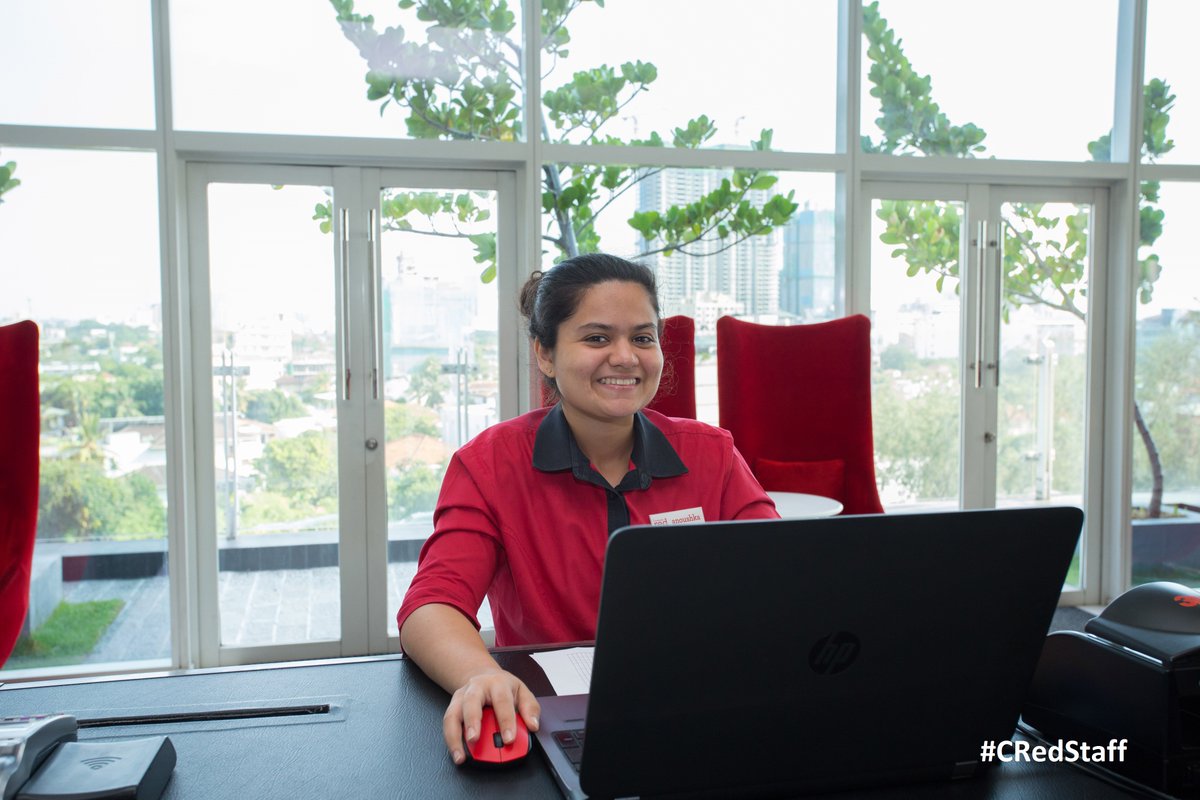 CinnamonRedC's tweet photo. Meet Anoushka from our front office team, always ready to welcome you with a smile.
#CRedStaff #CinnamonRed #ColomboHotels https://t.co/uanyLhgSX2