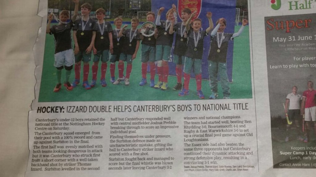 SLC_Sport's tweet image. Incredible achievement from Josh and Thomas becoming double National Hockey champions. #FutureTalent #SimpleFormula #HardWork