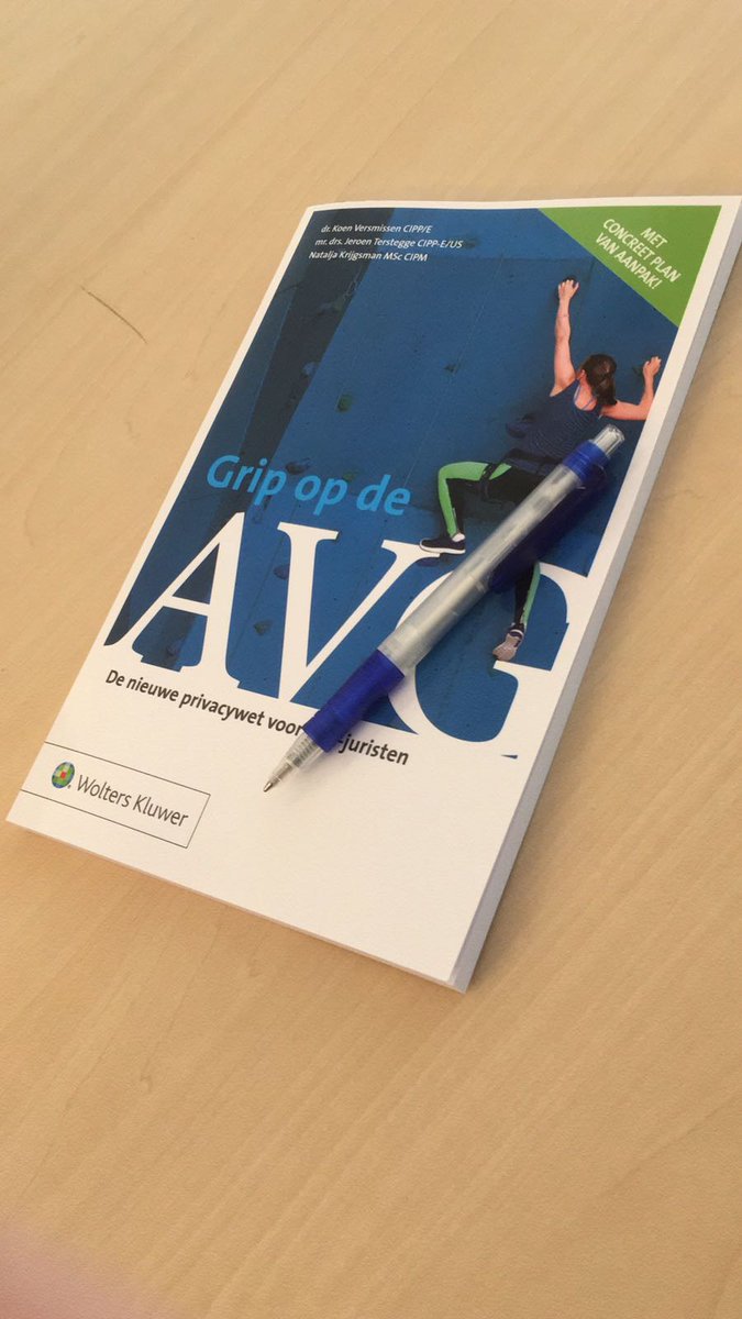 PrivaSense's tweet photo. Heb jij ons nieuwe boek over de nieuwe Europees #privacy wet al? Mail https://t.co/0iT29jX3ou #AVG #GDPR #infosec #compliance https://t.co/EzScCKNtBA