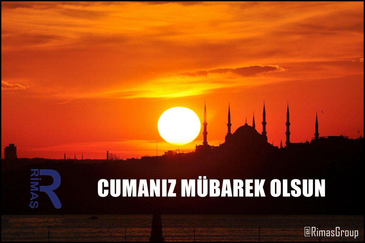 RimasGroup's tweet photo. CUMANIZ MÜBAREK OLSUN..
#CUMANIZMÜBAREKOLSUN..
@RimasGroup https://t.co/ELSKdT166U