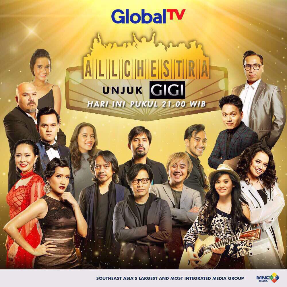 GIGI_Band's tweet photo. Jangan lupa saksikan GIGI ALLCHESTRA nanti malam jam 21:00 WIB di Global TV! Ayo sebarkan GIGIKITA #GigiAllchestra https://t.co/QRJS9rogfI