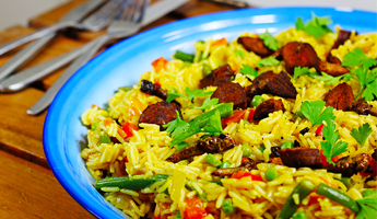 Another great #recipe with #insects from Kreca Ento-Food, #Grasshopper #Paela! bit.ly/2rkWyWm