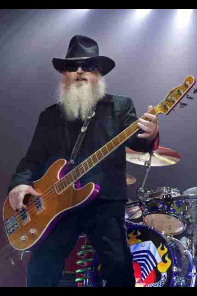 Happy Birthday Dusty Hill. ZZ Top 