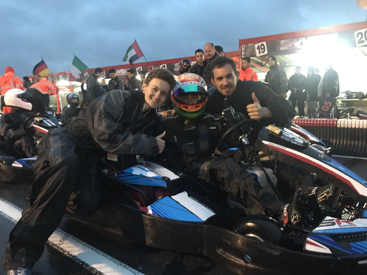 Shernmar's tweet photo. .@hopintung and his team at #RacingForBilly last night. Thank you @JeanEricVergne @NelsonPiquet for organising, great initiative https://t.co/gZRbrj2YAK